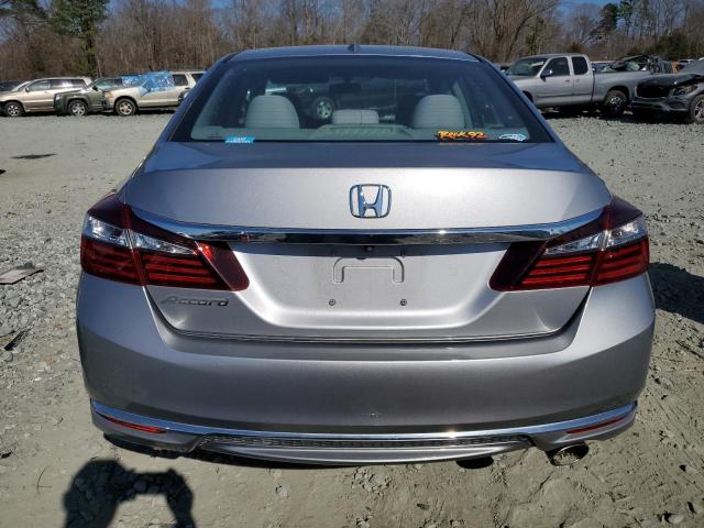 1HGCR2F72GA058085 - 2016 HONDA ACCORD EX SILVER photo 6