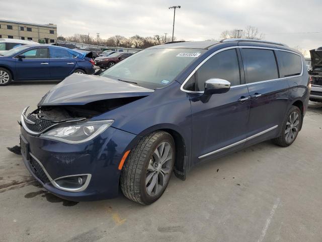 2C4RC1GG7HR720842 - 2017 CHRYSLER PACIFICA LIMITED BLUE photo 1
