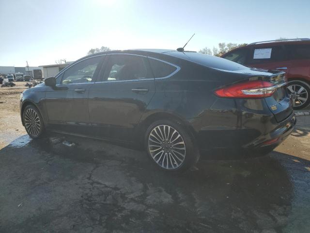 3FA6P0HD5HR228347 - 2017 FORD FUSION SE BLACK photo 2