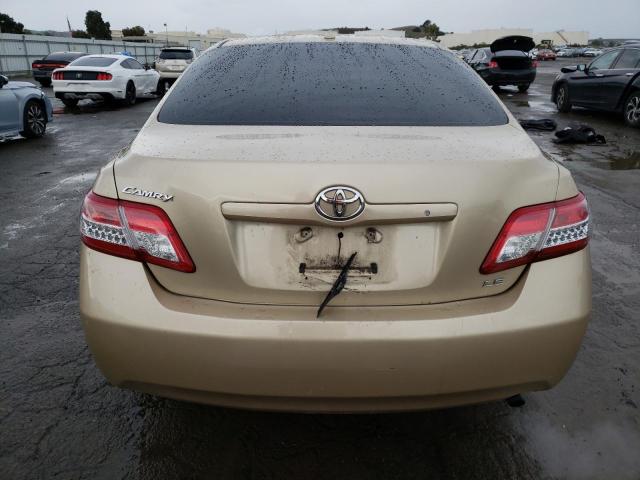 4T1BF3EK0BU680007 - 2011 TOYOTA CAMRY BASE BEIGE photo 6