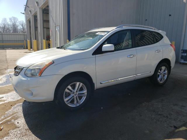 JN8AS5MT0CW265300 - 2012 NISSAN ROGUE S WHITE photo 1