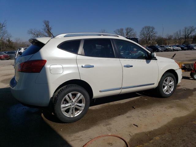 JN8AS5MT0CW265300 - 2012 NISSAN ROGUE S WHITE photo 3