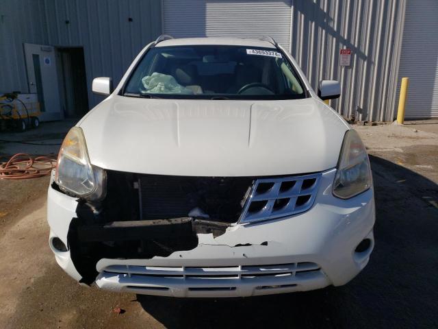 JN8AS5MT0CW265300 - 2012 NISSAN ROGUE S WHITE photo 5