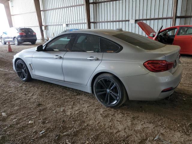 WBA4J1C57JBM10891 - 2018 BMW 430I GRAN COUPE SILVER photo 2