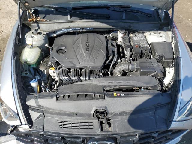 5NPEL4JA6LH020854 - 2020 HYUNDAI SONATA SEL SILVER photo 11