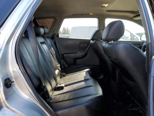 JN8AZ08W54W322045 - 2004 NISSAN MURANO SL SILVER photo 10