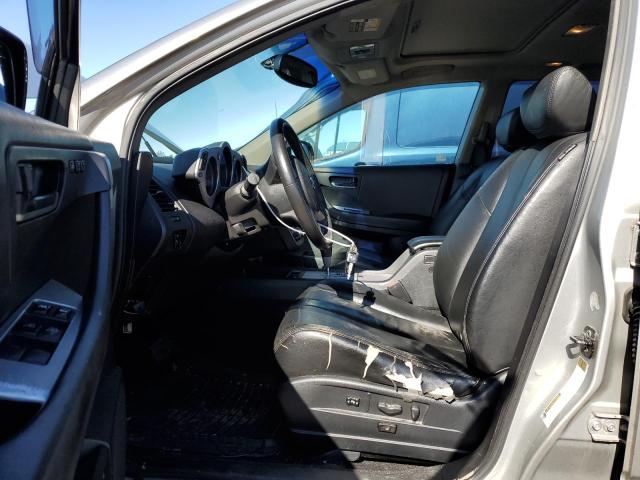 JN8AZ08W54W322045 - 2004 NISSAN MURANO SL SILVER photo 7