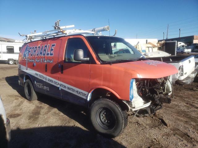 1GCGG25V051252004 - 2005 CHEVROLET EXPRESS G2 ORANGE photo 4