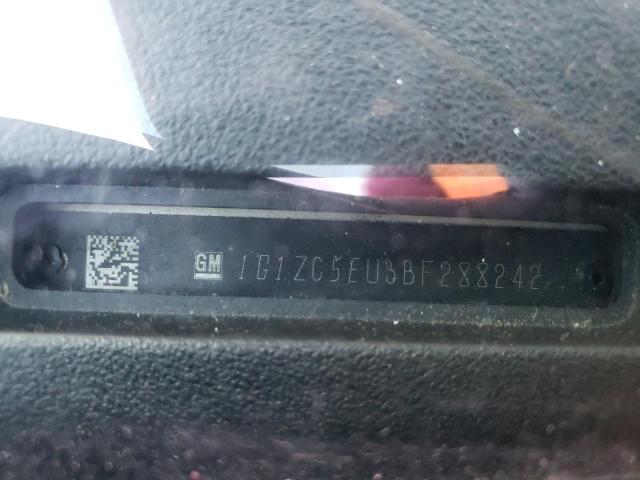 1G1ZC5EU3BF288242 - 2011 CHEVROLET MALIBU 1LT GOLD photo 12