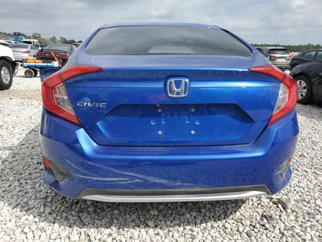 19XFC2F69KE030147 - 2019 HONDA CIVIC LX BLUE photo 6