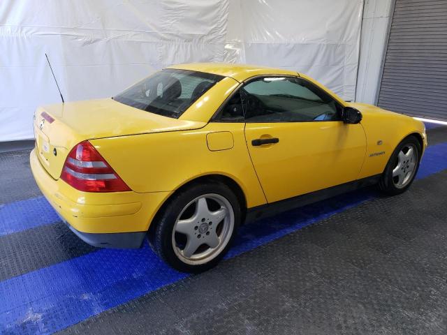 WDBKK47FXXF122245 - 1999 MERCEDES-BENZ SLK 230 KOMPRESSOR YELLOW photo 3