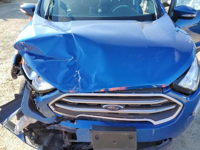 MAJ6S3GL9MC409209 - 2021 FORD ECOSPORT SE BLUE photo 11