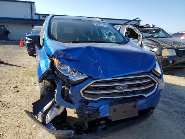 MAJ6S3GL9MC409209 - 2021 FORD ECOSPORT SE BLUE photo 5