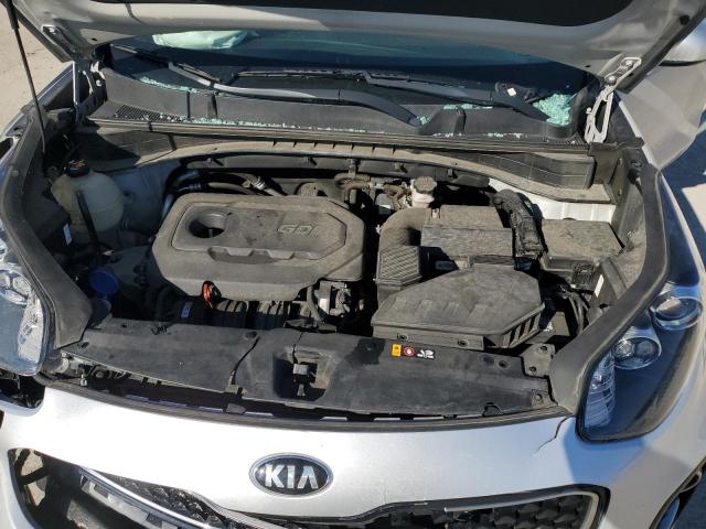 KNDPMCACXH7242097 - 2017 KIA SPORTAGE LX SILVER photo 12