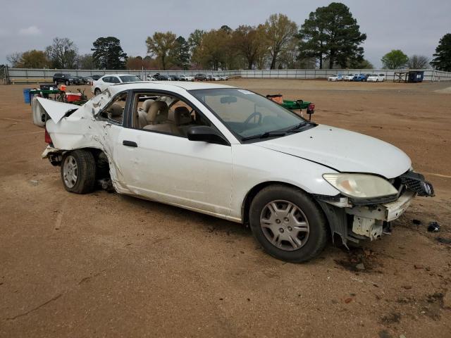 1HGEM22184L018716 - 2004 HONDA CIVIC DX VP WHITE photo 4