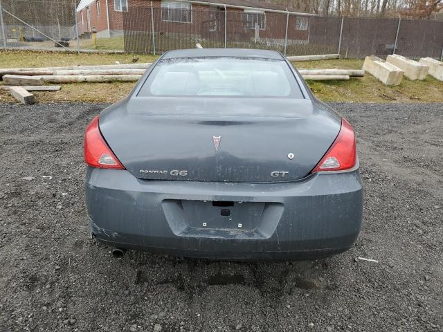 1G2ZH17N084113446 - 2008 PONTIAC G6 GT GRAY photo 6