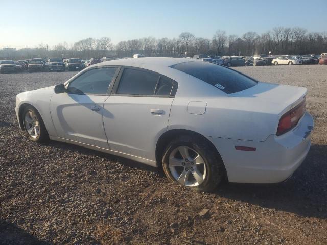 2C3CDXBG9CH301634 - 2012 DODGE CHARGER SE WHITE photo 2