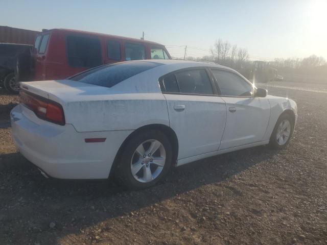 2C3CDXBG9CH301634 - 2012 DODGE CHARGER SE WHITE photo 3