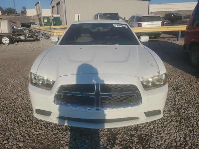 2C3CDXBG9CH301634 - 2012 DODGE CHARGER SE WHITE photo 5