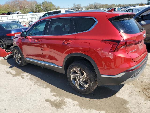 5NMS24AJ9MH364991 - 2021 HYUNDAI SANTA FE SEL RED photo 2