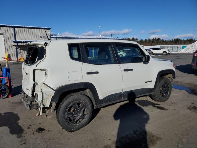 ZACNJBAB1KPK89012 - 2019 JEEP RENEGADE SPORT WHITE photo 3