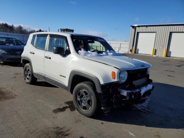 ZACNJBAB1KPK89012 - 2019 JEEP RENEGADE SPORT WHITE photo 4
