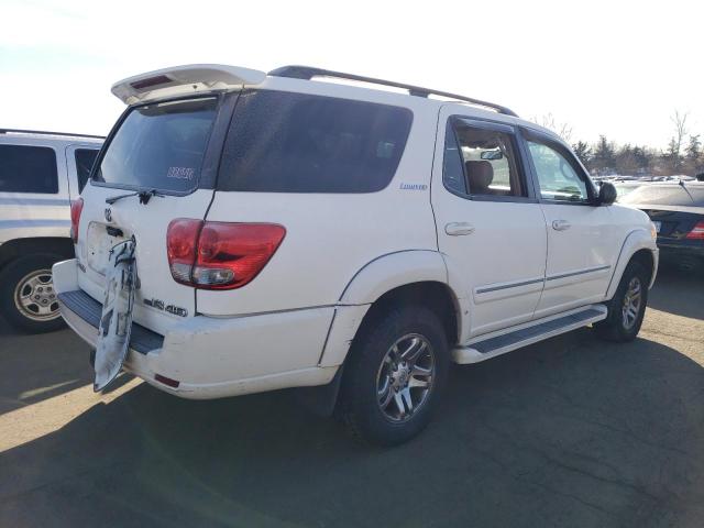 5TDBT48A67S282138 - 2007 TOYOTA SEQUOIA LIMITED WHITE photo 3