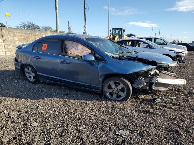 1HGFA16857L040238 - 2007 HONDA CIVIC EX BLUE photo 4