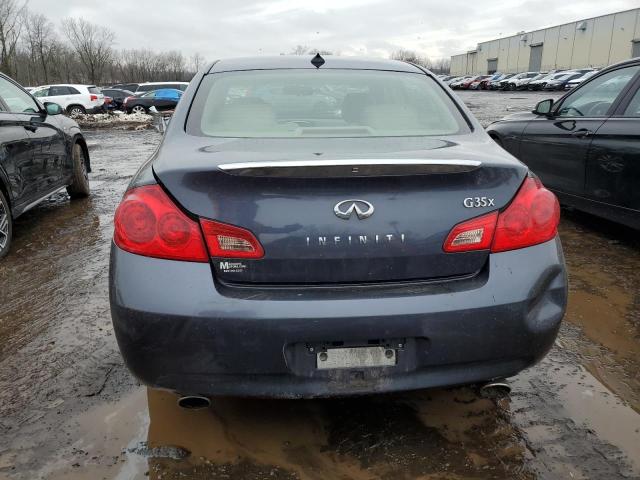 JNKBV61F78M267297 - 2008 INFINITI G35 GRAY photo 6