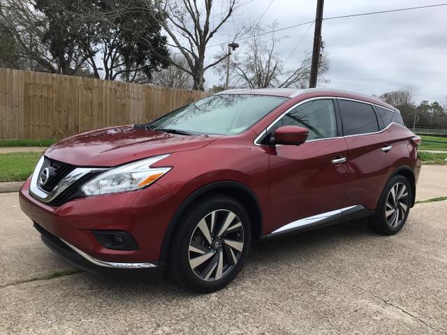 5N1AZ2MG3HN112802 - 2017 NISSAN MURANO S BURGUNDY photo 2