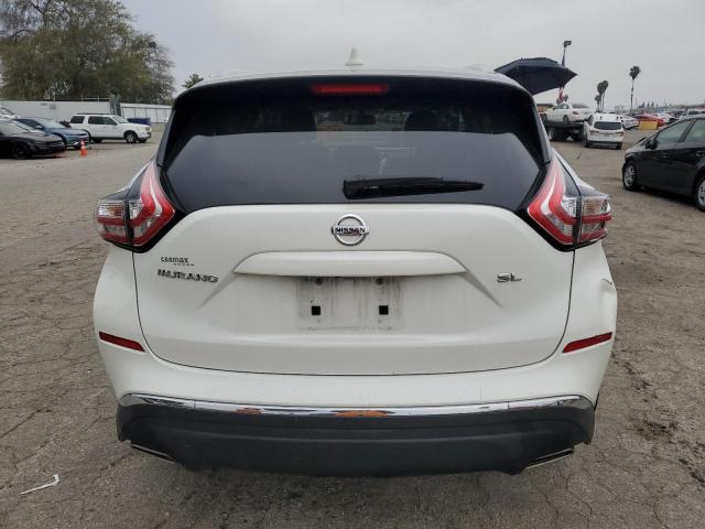 5N1AZ2MG9HN106258 - 2017 NISSAN MURANO S WHITE photo 6