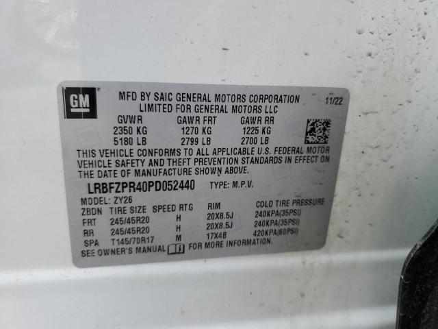 LRBFZPR40PD052440 - 2023 BUICK ENVISION ESSENCE Սպիտակ լուսանկար 13