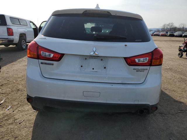 JA4AR3AU5HZ023885 - 2017 MITSUBISHI OUTLANDER ES WHITE photo 6