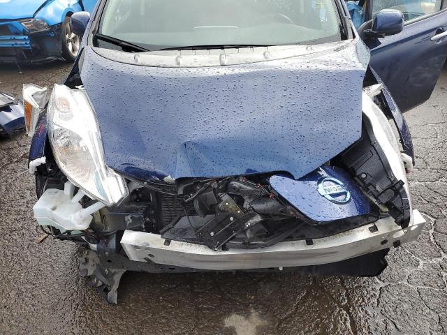 1N4BZ0CP9HC300367 - 2017 NISSAN LEAF S BLUE photo 11