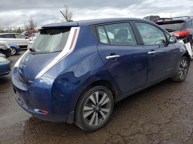 1N4BZ0CP9HC300367 - 2017 NISSAN LEAF S BLUE photo 3