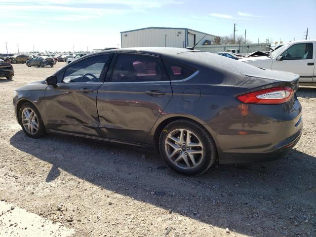 3FA6P0H76GR343399 - 2016 FORD FUSION SE GRAY photo 2