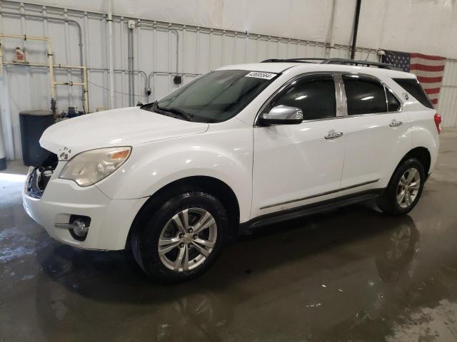 2GNFLGEK0C6253293 - 2012 CHEVROLET EQUINOX LTZ WHITE photo 1