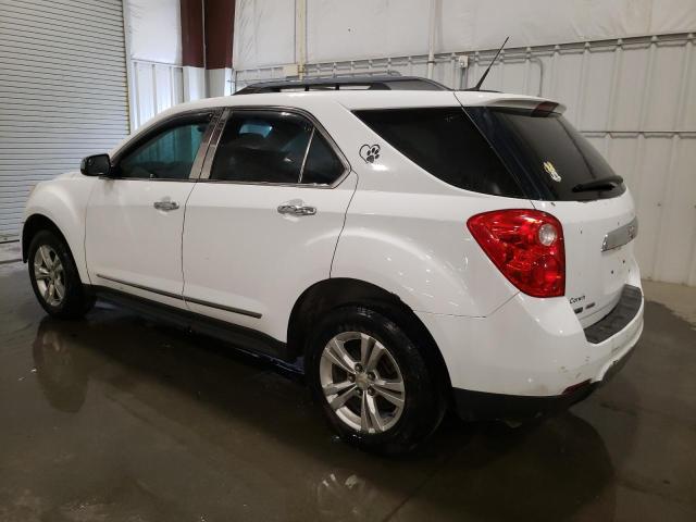 2GNFLGEK0C6253293 - 2012 CHEVROLET EQUINOX LTZ WHITE photo 2