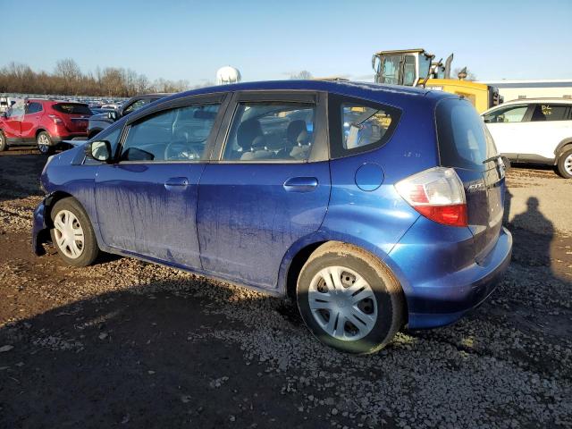 JHMGE8H24AS023726 - 2010 HONDA FIT BLUE photo 2