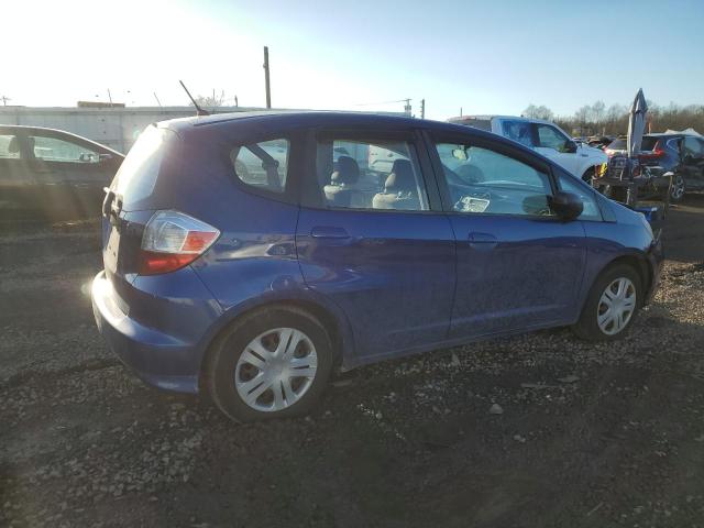 JHMGE8H24AS023726 - 2010 HONDA FIT BLUE photo 3