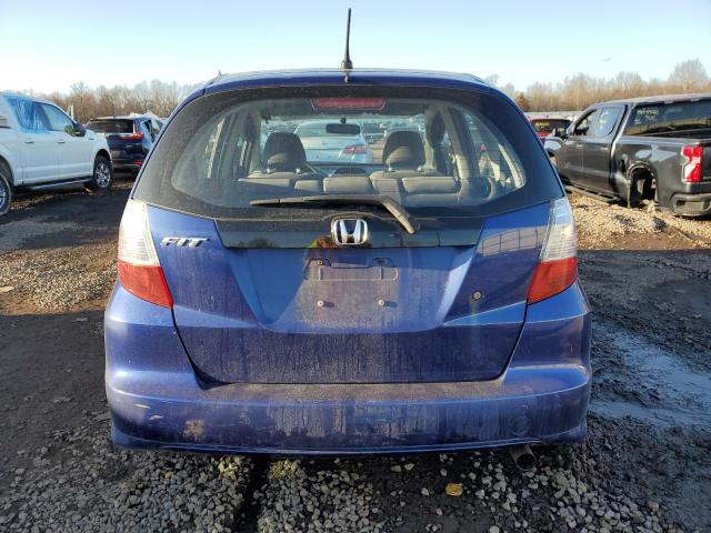 JHMGE8H24AS023726 - 2010 HONDA FIT BLUE photo 6