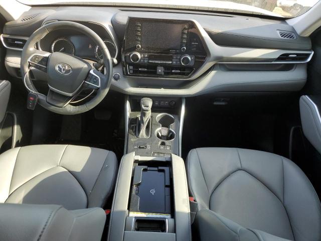 5TDGZRAH4NS108719 - 2022 TOYOTA HIGHLANDER XLE SILVER photo 8