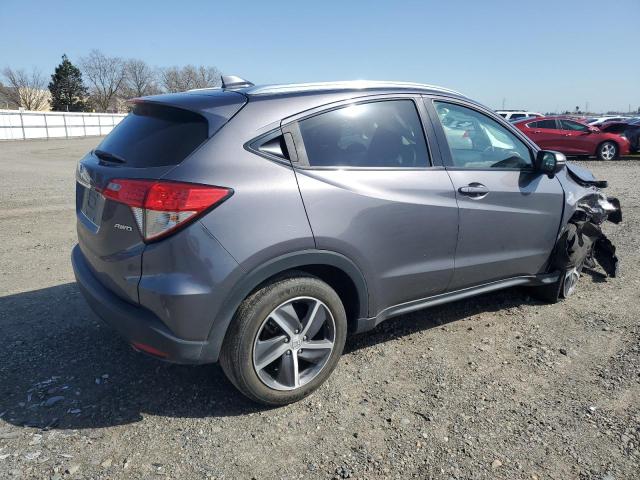 3CZRU6H57MM750281 - 2021 HONDA HR-V EX GRAY photo 3