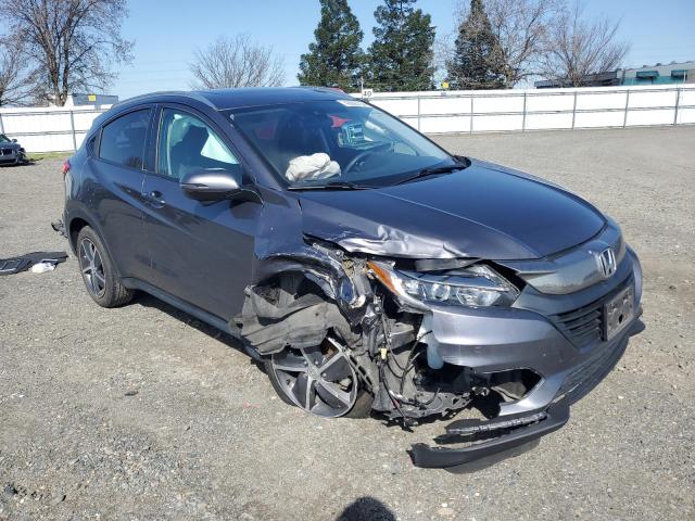 3CZRU6H57MM750281 - 2021 HONDA HR-V EX GRAY photo 4