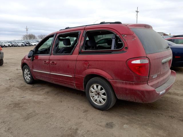 2C4GP54L84R591590 - 2004 CHRYSLER TOWN & COU TOURING წითელი ფოტო 2