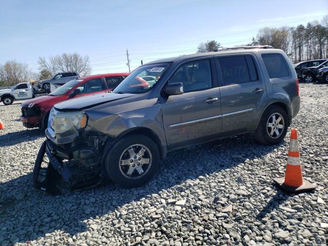 5FNYF389X9B008255 - 2009 HONDA PILOT TOURING GRAY photo 1