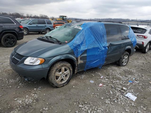 2D4GP44L47R324156 - 2007 DODGE GRAND CARA SXT GRAY photo 1