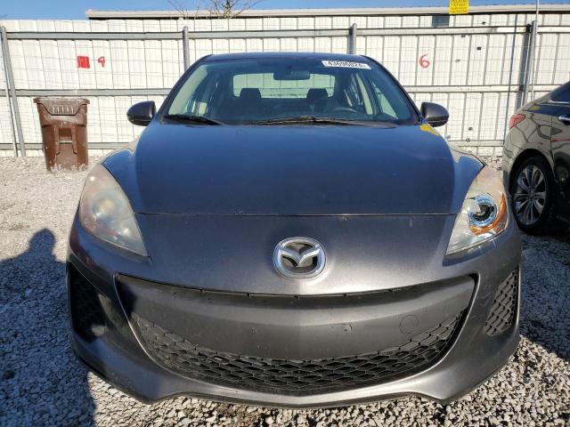 JM1BL1V7XC1570405 - 2012 MAZDA 3 I GRAY photo 5