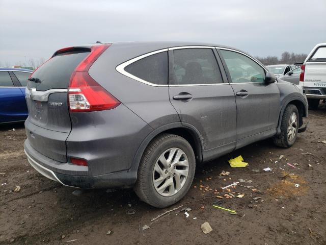 2HKRM4H53FH706460 - 2015 HONDA CR-V EX GRAY photo 3