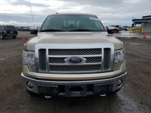 1FTFW1EFXCKE23060 - 2012 FORD F150 SUPERCREW BROWN photo 5